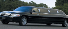 Austin black stretch limo